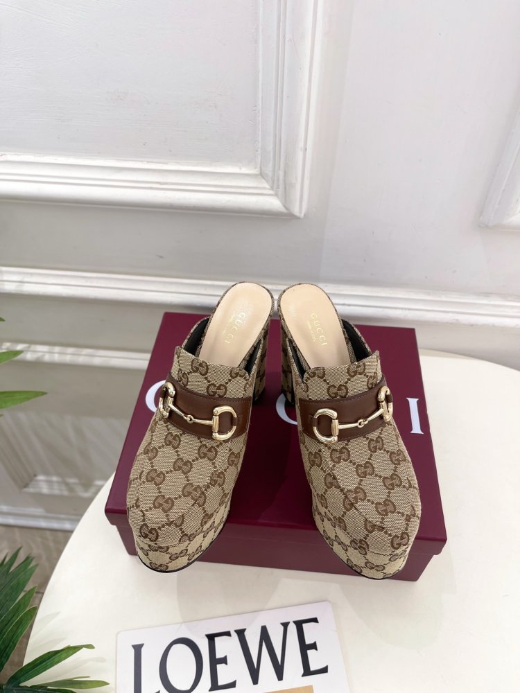 Shoes Horsebit women's on high heel