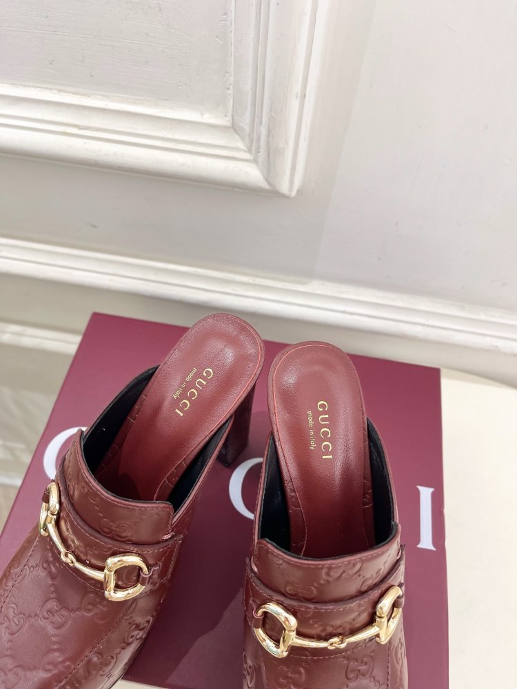 Shoes Horsebit women's on high heel фото 6