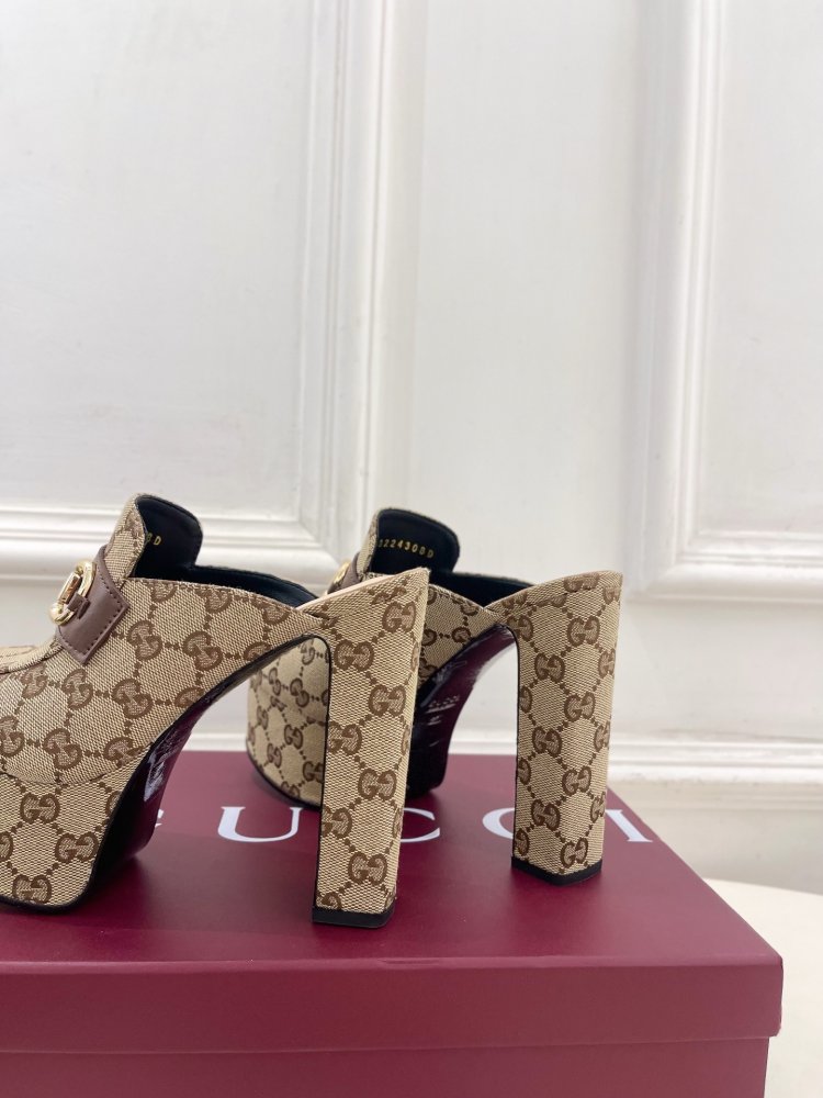 Shoes Horsebit women's on high heel фото 7