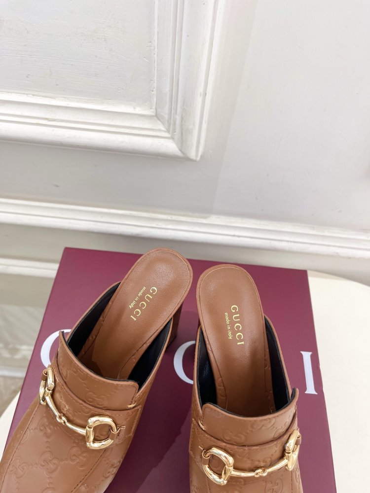 Shoes Horsebit women's on high heel фото 7