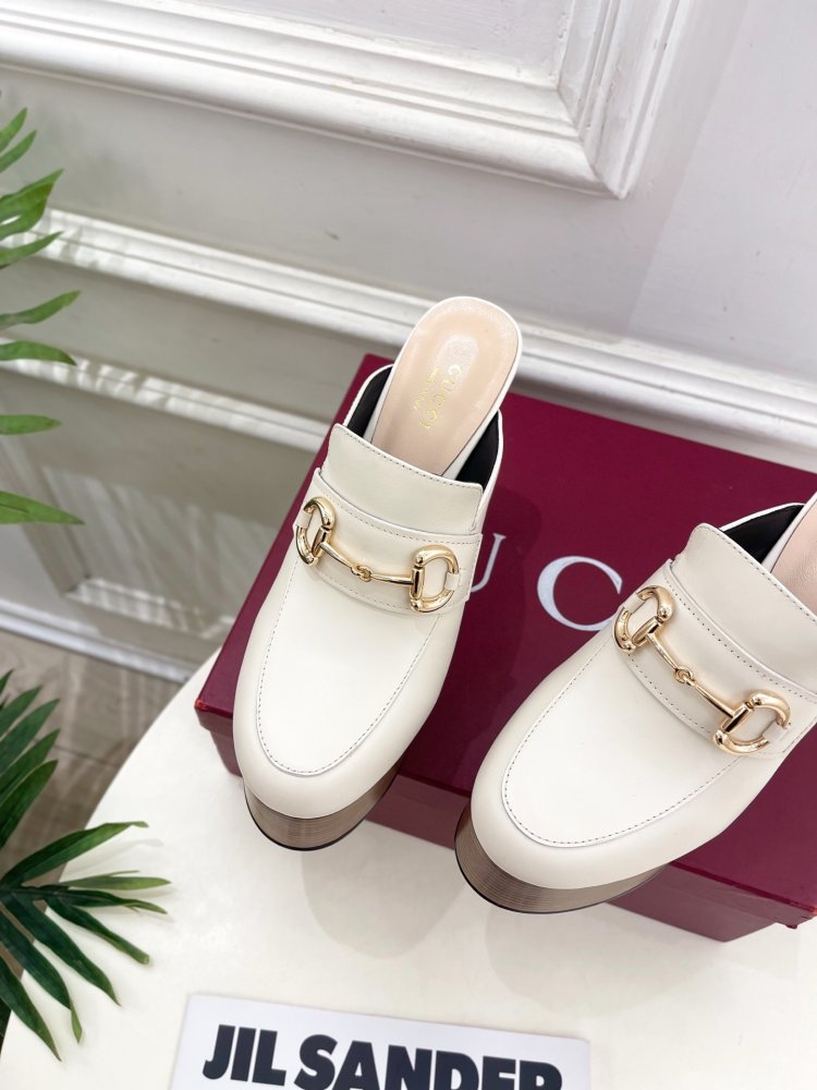 Shoes Horsebit women's on high heel фото 7