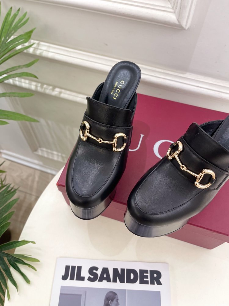 Shoes Horsebit women's on high heel фото 7