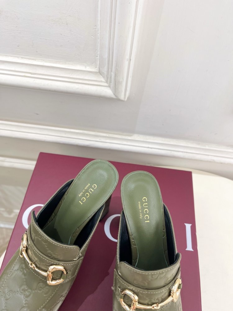 Туфли Horsebit женские на высоком каблуке фото 8