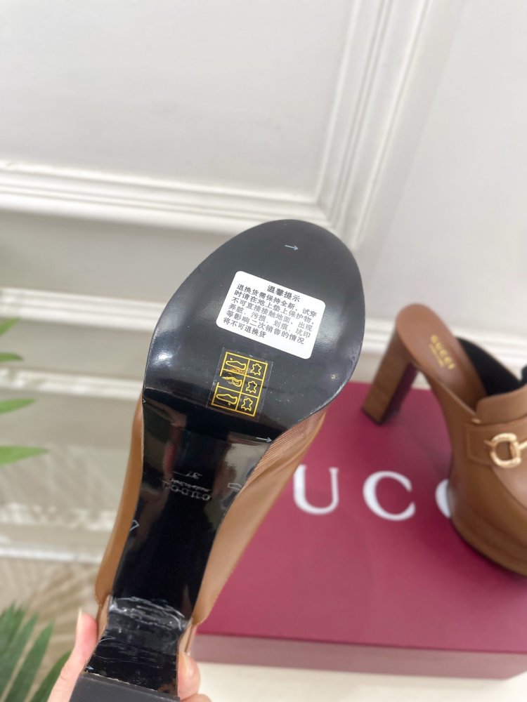 Shoes Horsebit women's on high heel фото 9