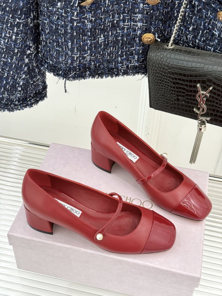 Туфлі Jimmy Choo з товстим каблуком фото 3