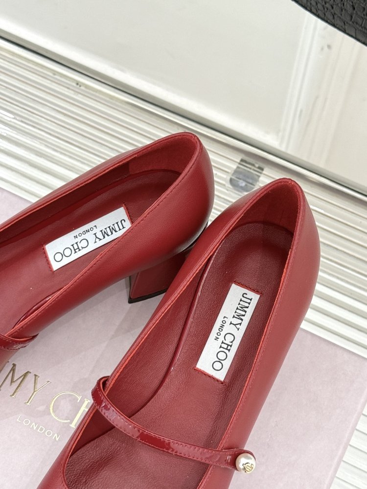 Туфлі Jimmy Choo з товстим каблуком фото 8