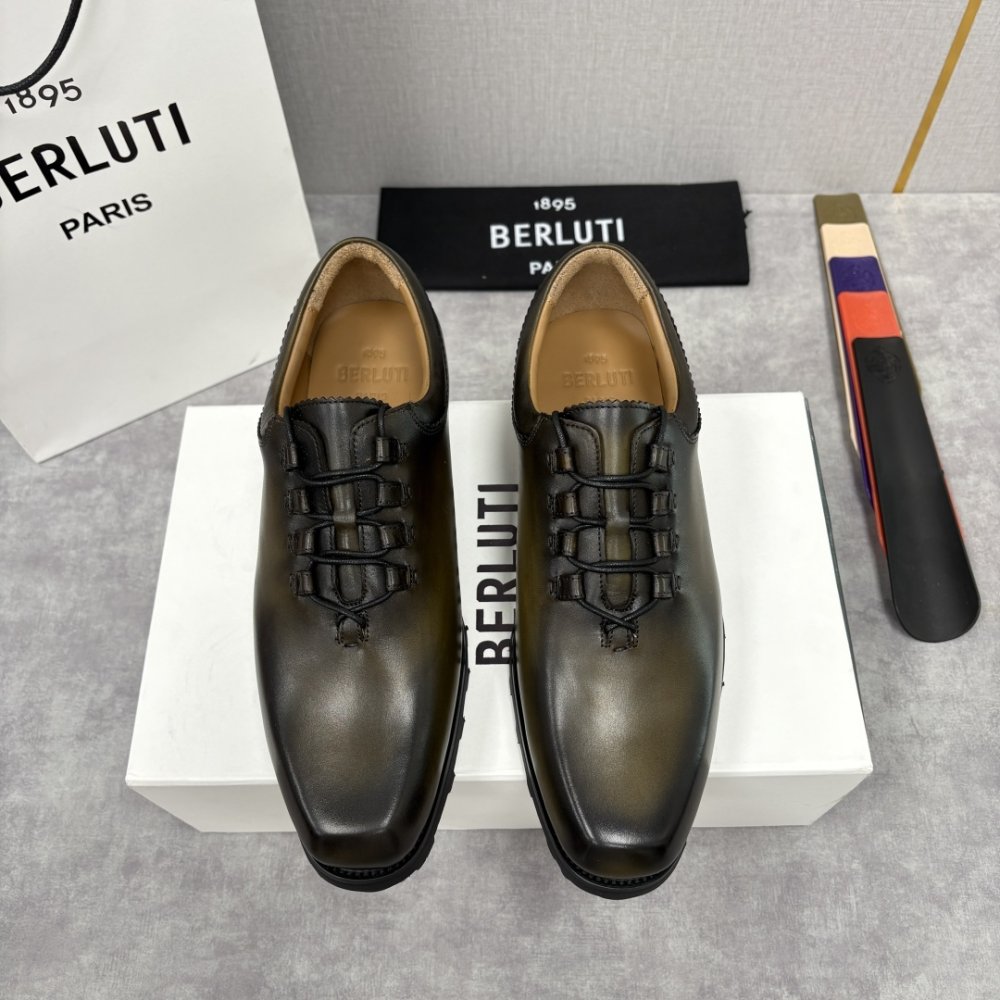 Shoes leather men's