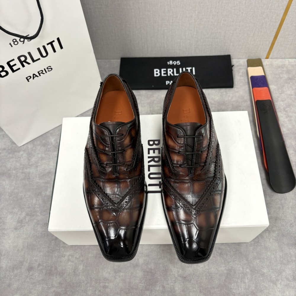 Shoes leather men's
