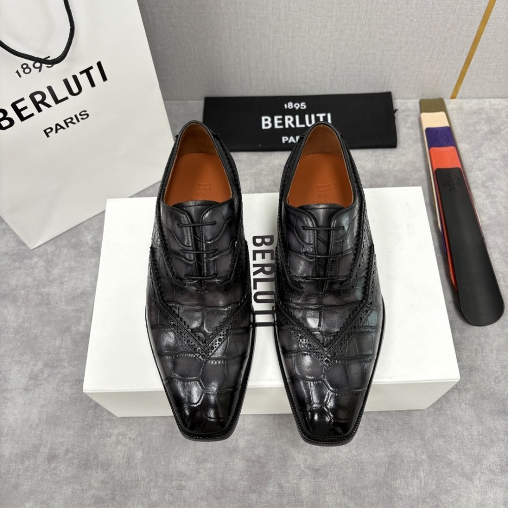 Туфли кожаные мужские