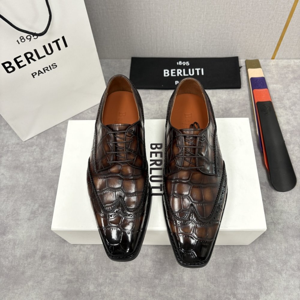 Shoes leather men's