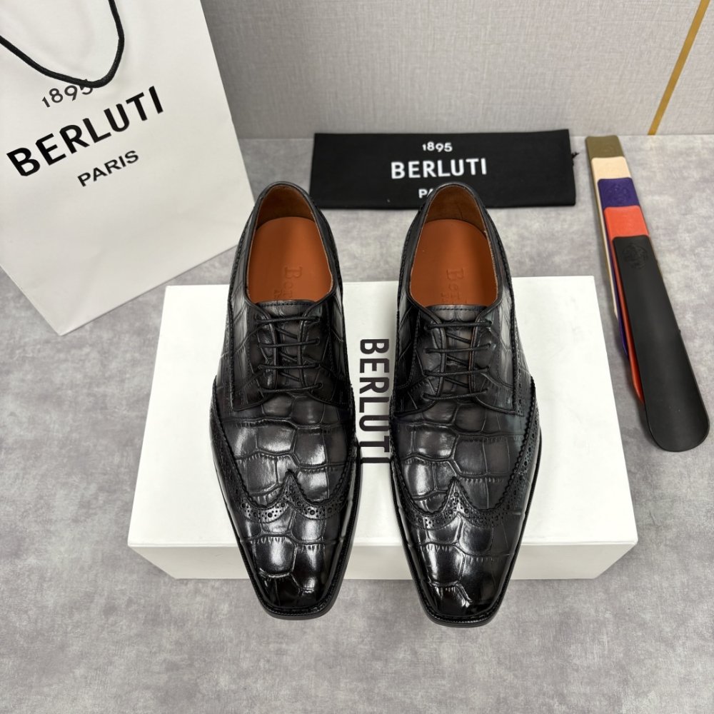 Shoes leather men's