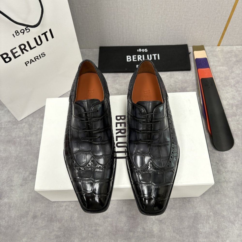 Shoes leather men's