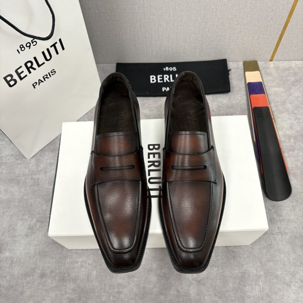 Shoes leather men's
