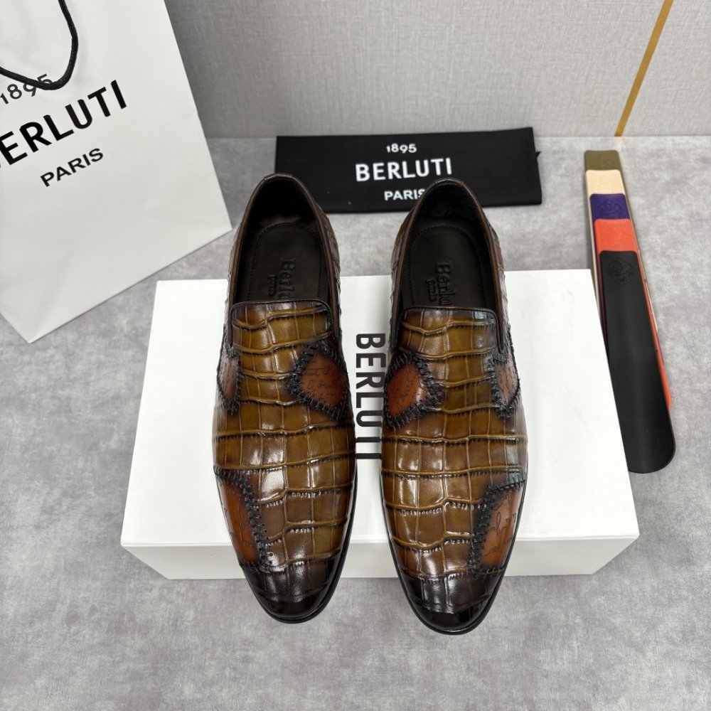 Shoes leather men's