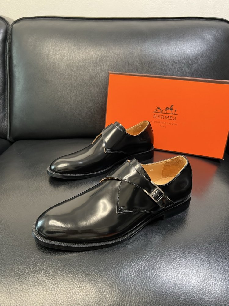 Shoes leather men's фото 2