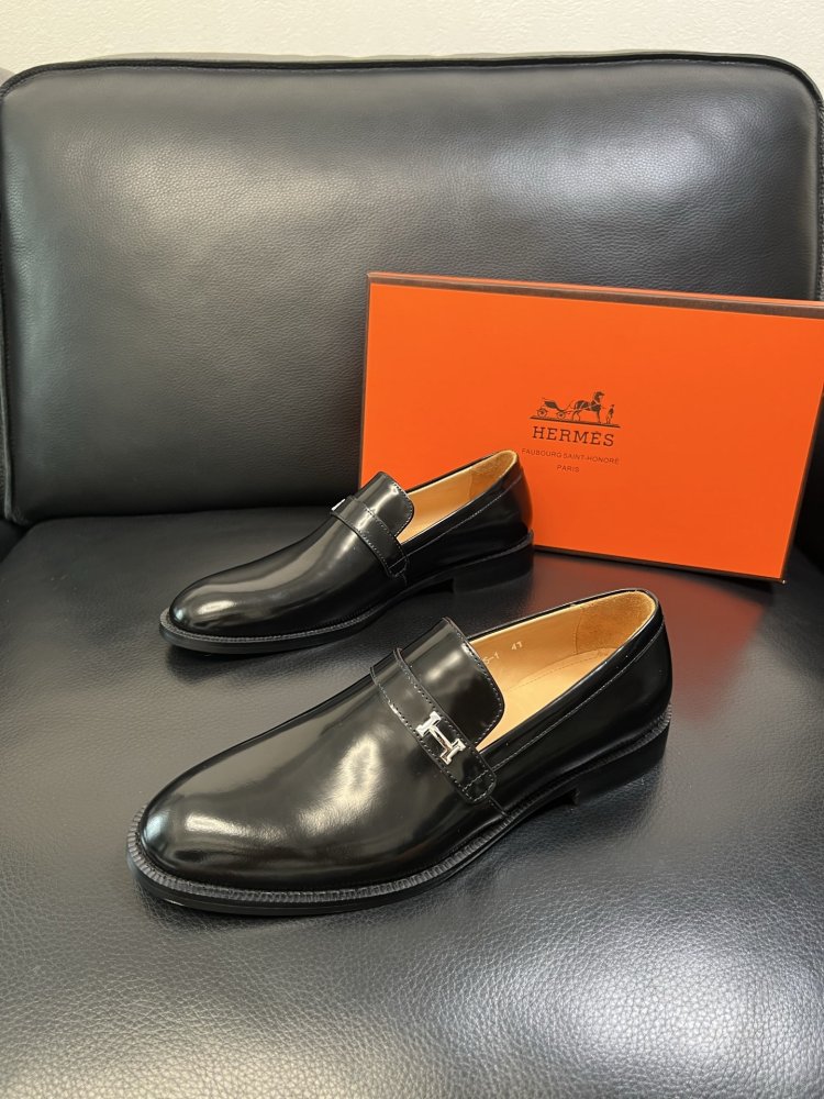 Shoes leather men's фото 2