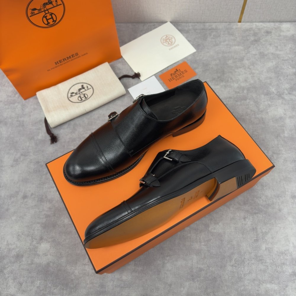 Shoes leather men's фото 2