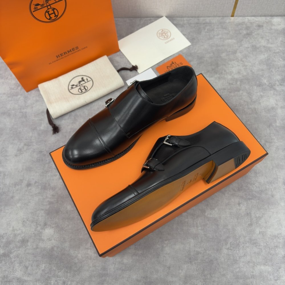 Shoes leather men's фото 2