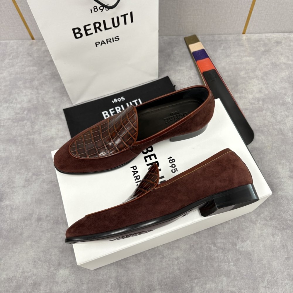 Shoes leather men's фото 2