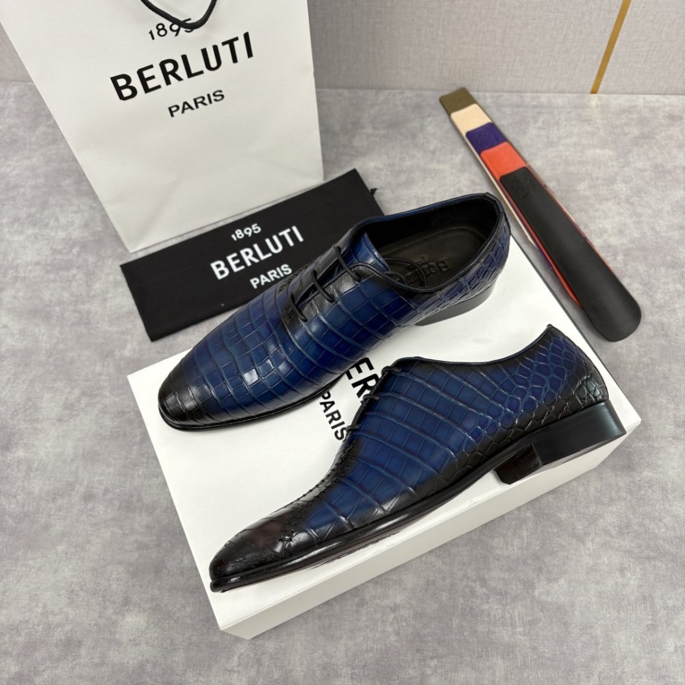 Shoes leather men's фото 2