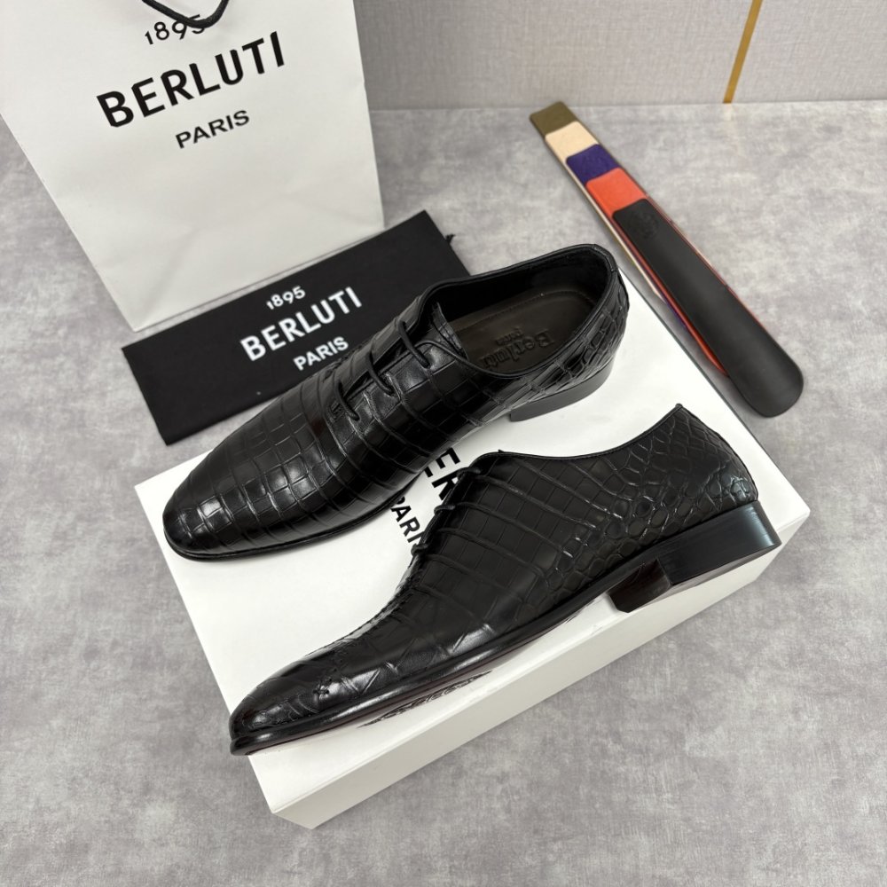 Shoes leather men's фото 2