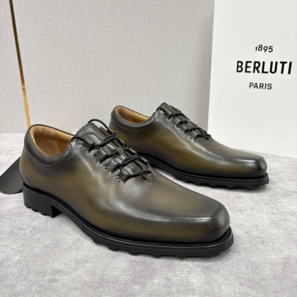 Shoes leather men's фото 3