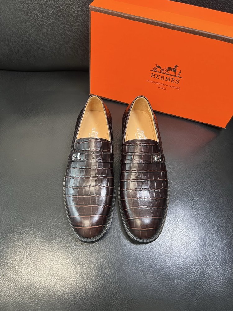 Shoes leather men's фото 3