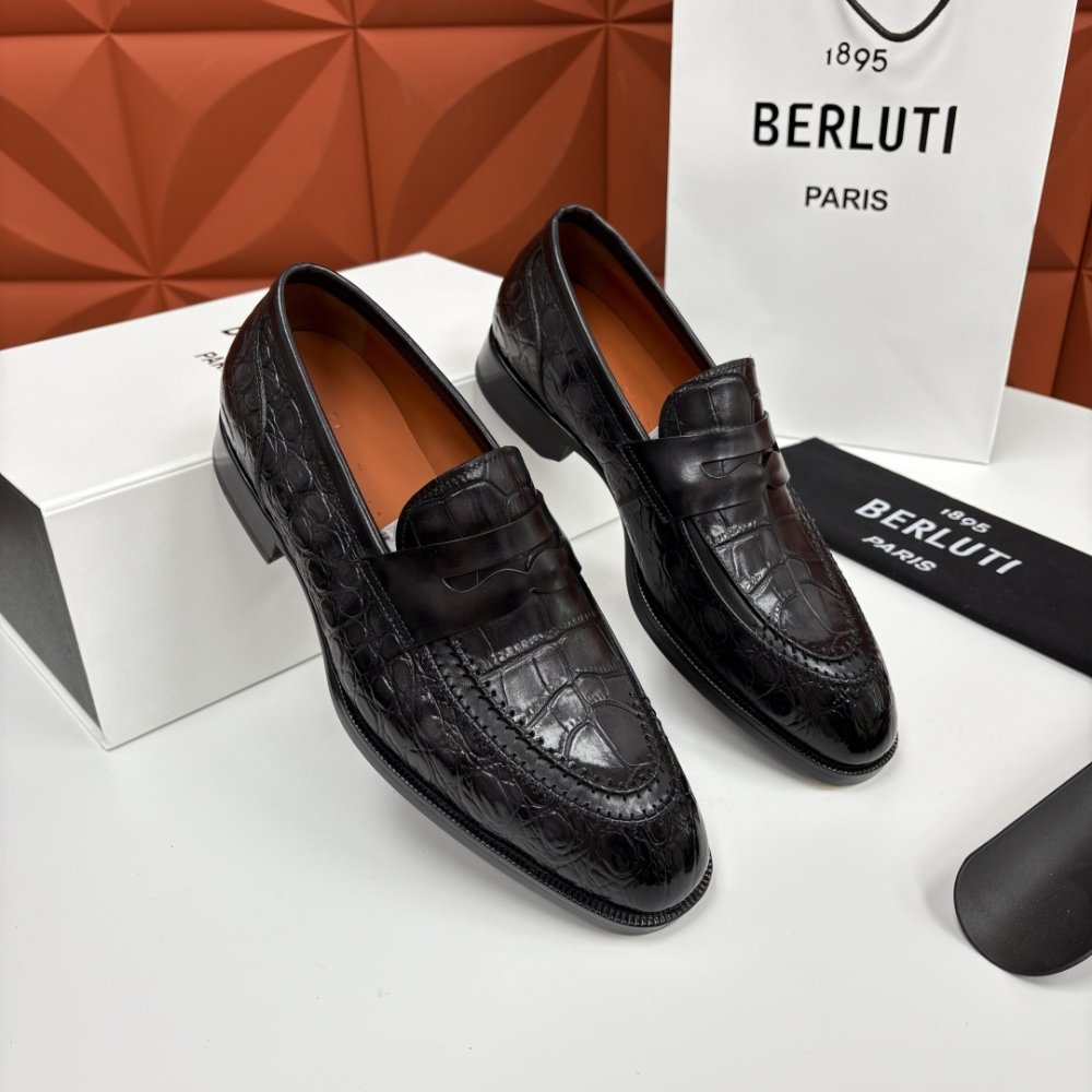 Shoes leather men's фото 3