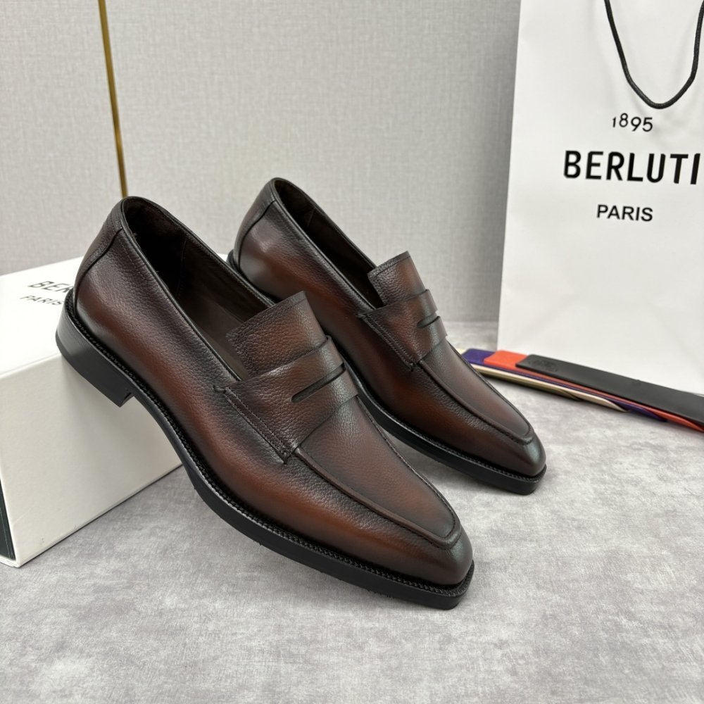 Shoes leather men's фото 3