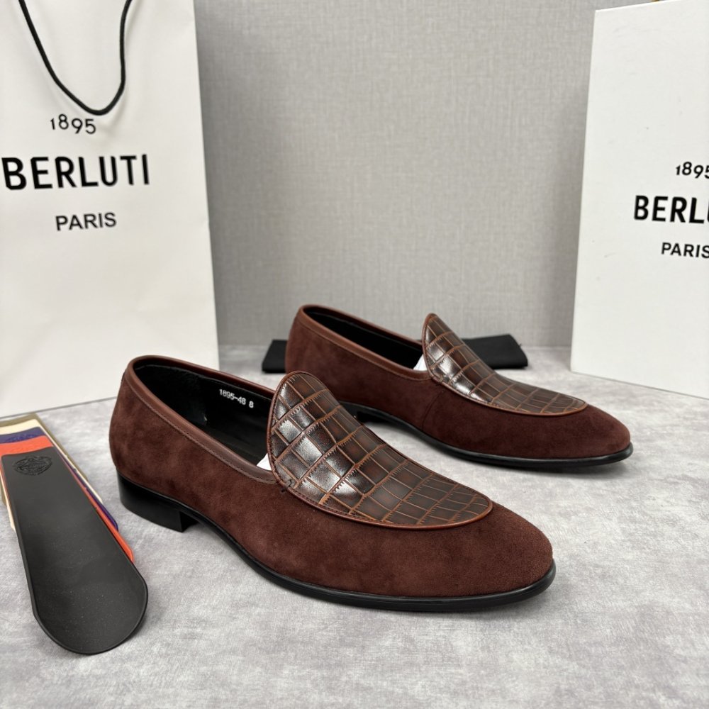 Shoes leather men's фото 3