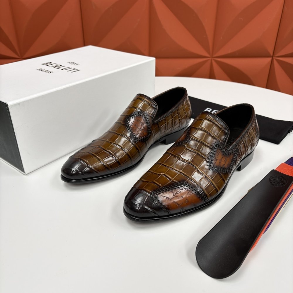 Shoes leather men's фото 3