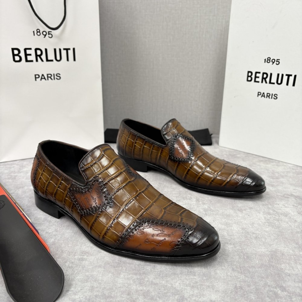 Shoes leather men's фото 3