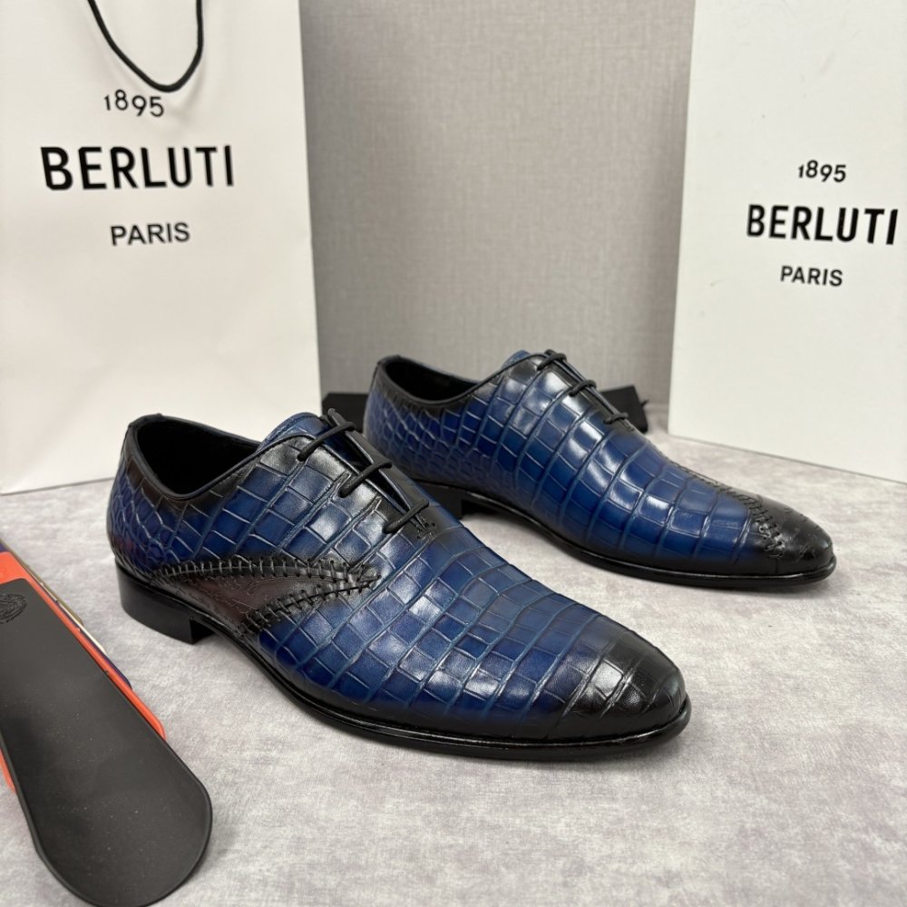 Shoes leather men's фото 3