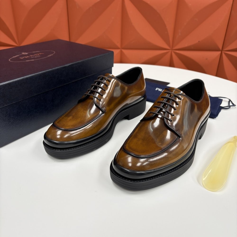 Туфли кожаные мужские фото 3