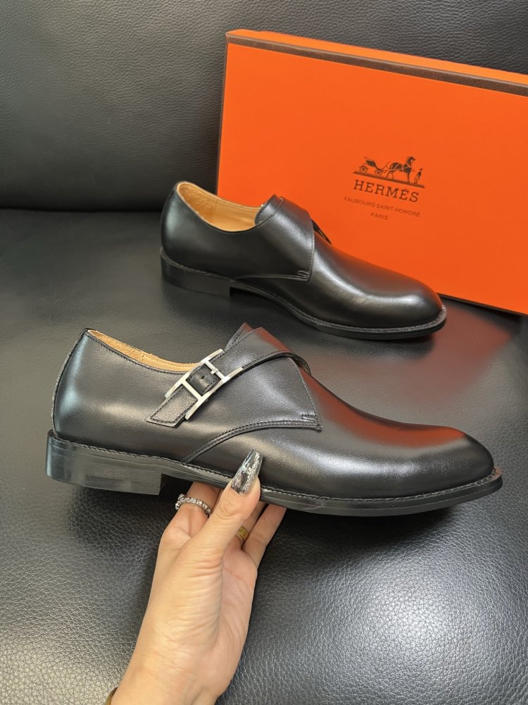 Shoes leather men's фото 4