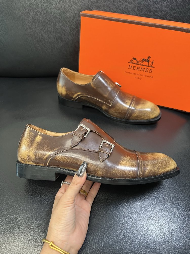 Туфли кожаные мужские фото 4