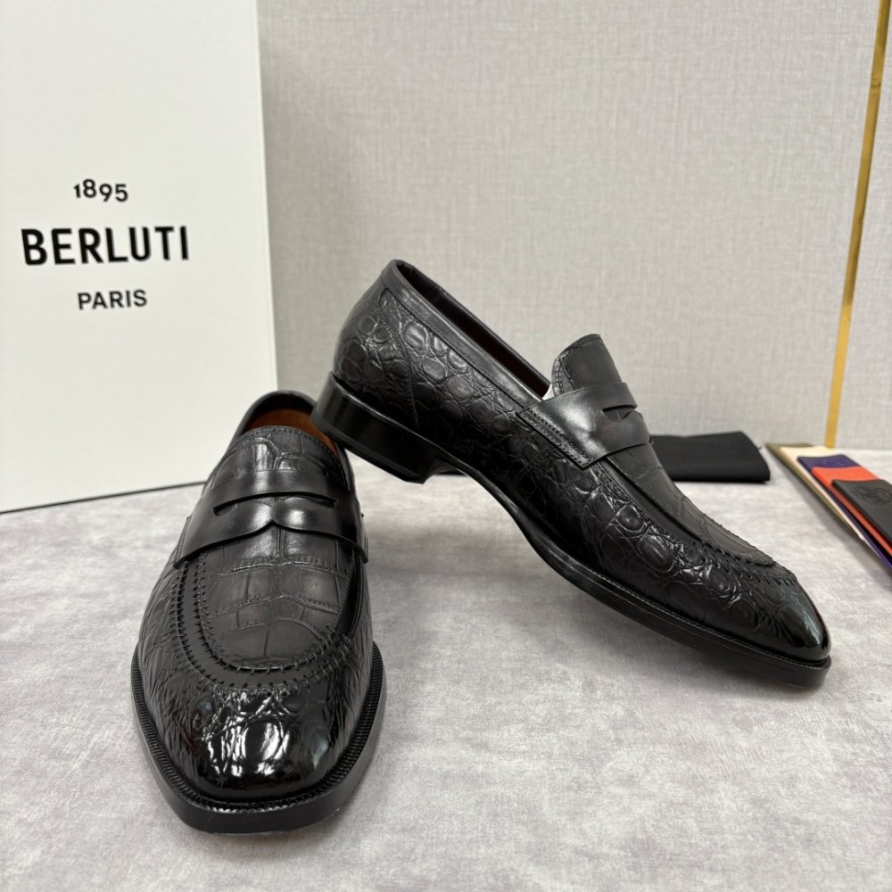 Shoes leather men's фото 4