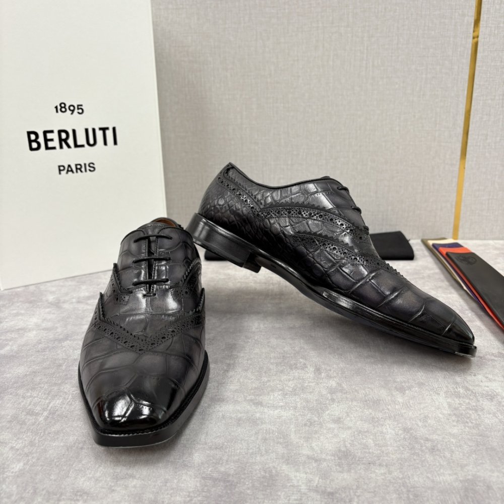 Туфли кожаные мужские фото 4