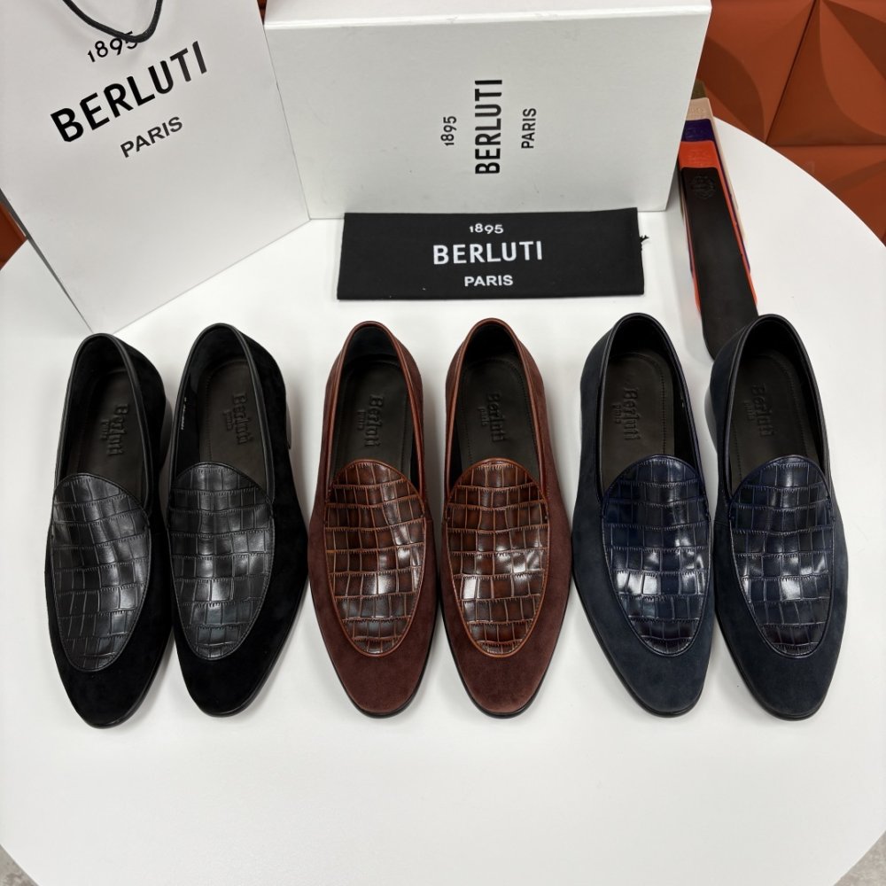 Shoes leather men's фото 4