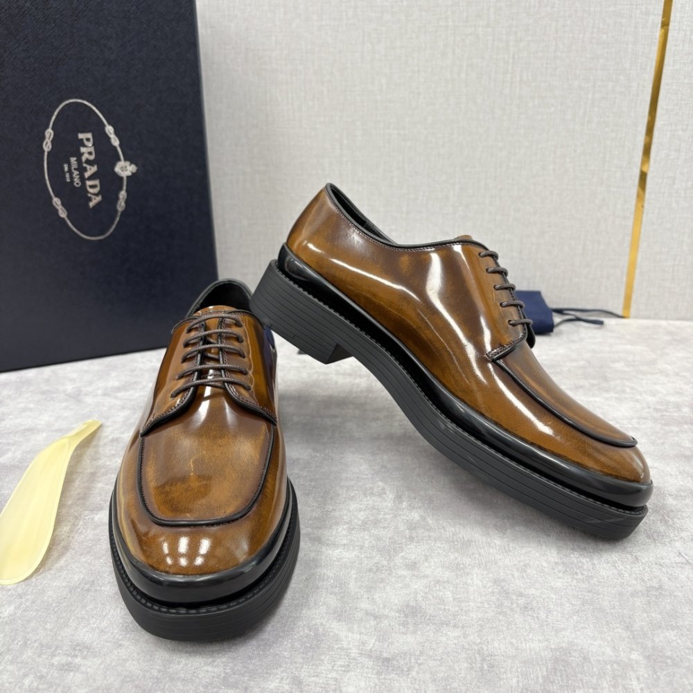 Shoes leather men's фото 4