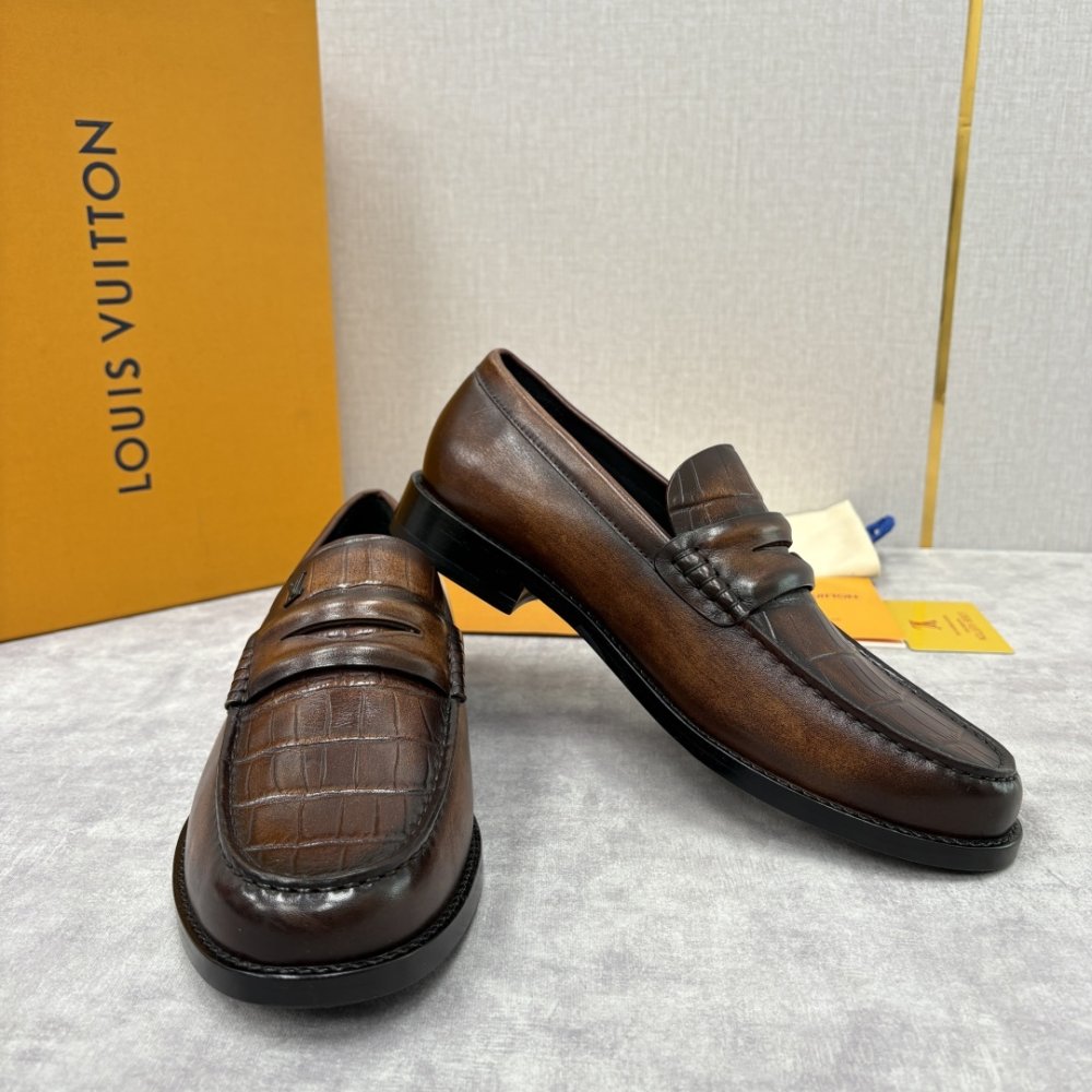 Shoes leather men's фото 4