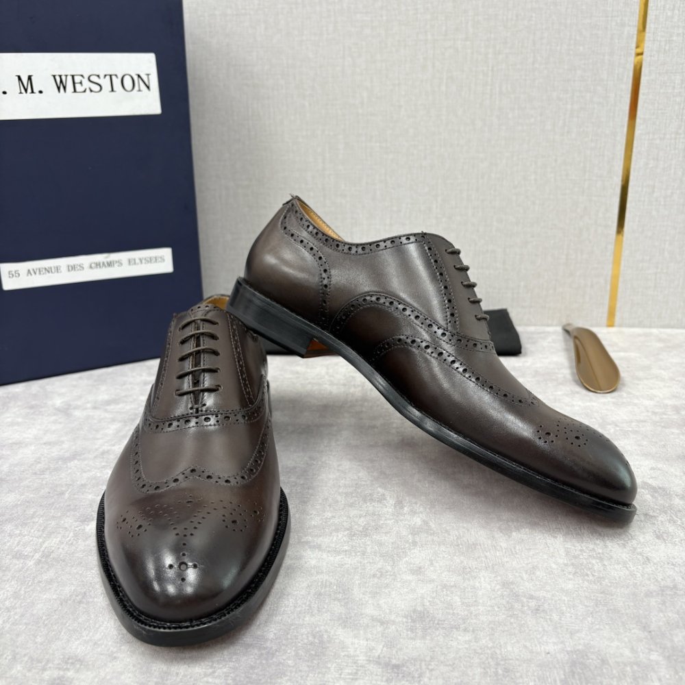 Туфли кожаные мужские фото 4