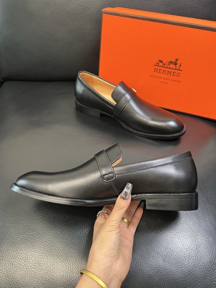 Shoes leather men's фото 5