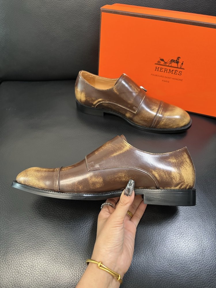 Туфли кожаные мужские фото 5