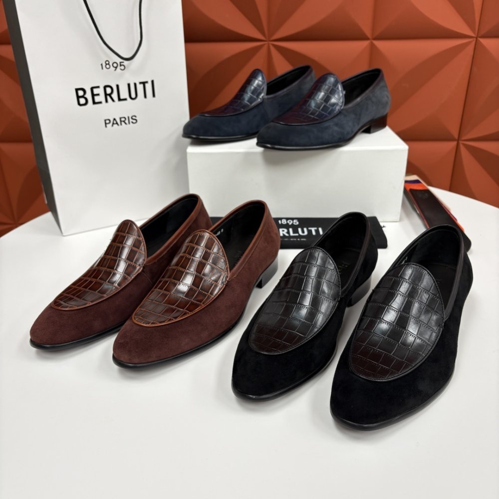 Shoes leather men's фото 5