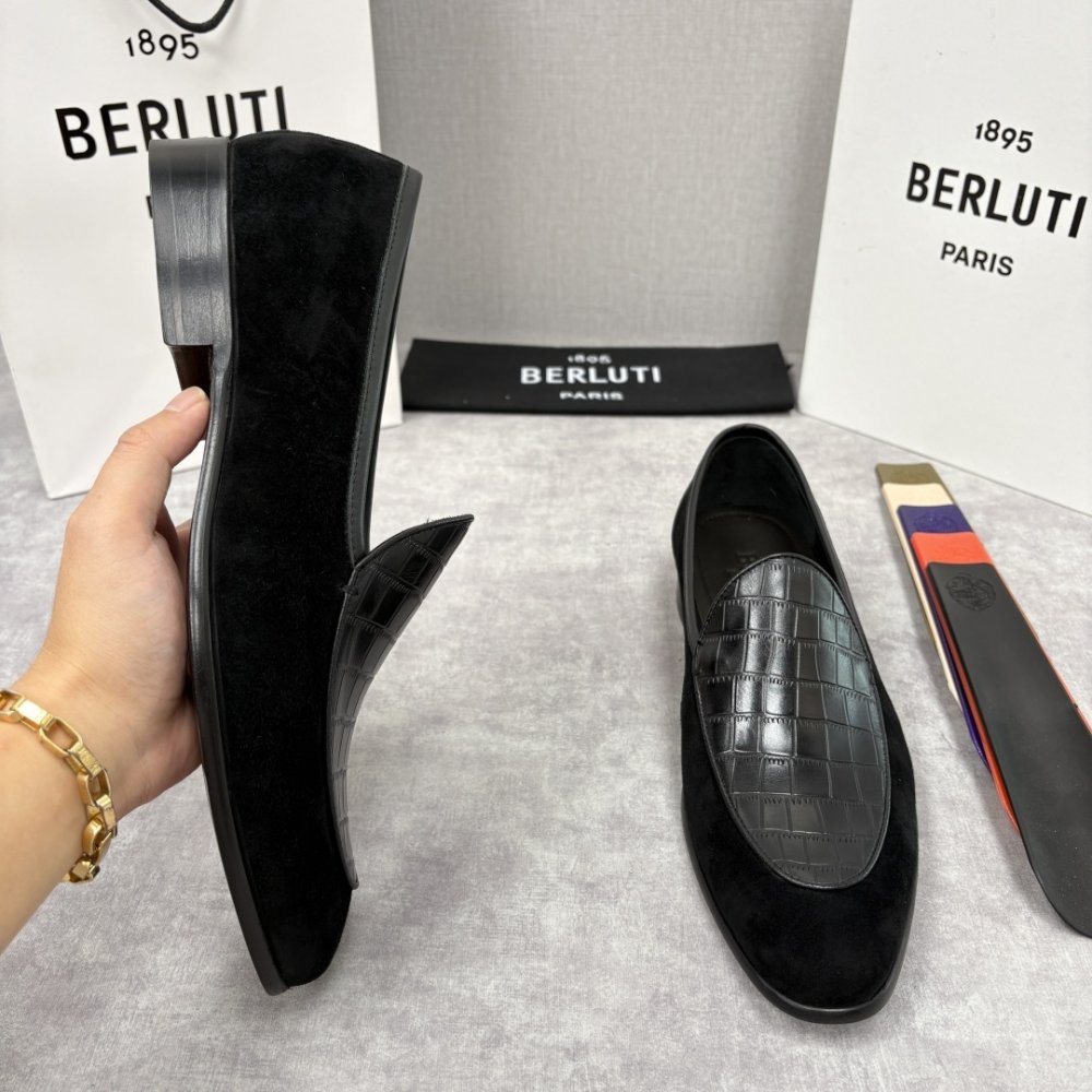 Shoes leather men's фото 5