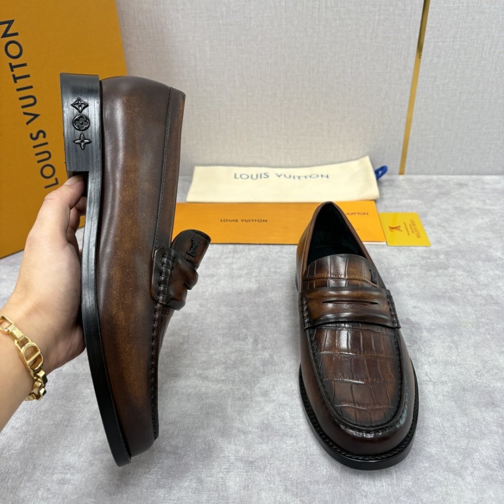 Shoes leather men's фото 5