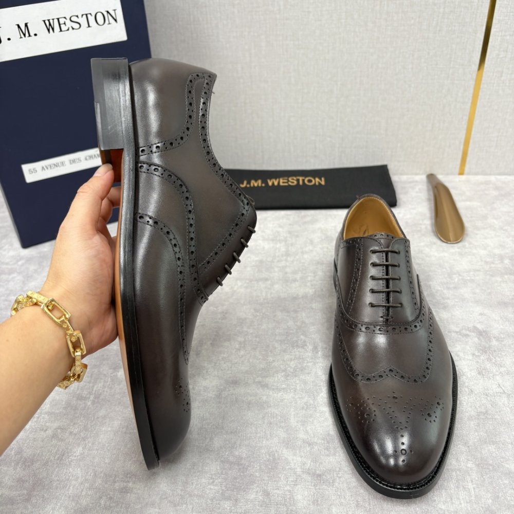 Туфли кожаные мужские фото 5