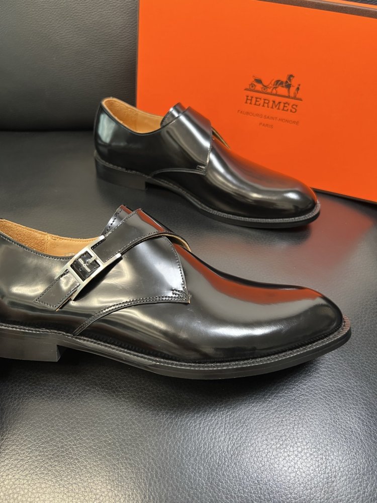 Shoes leather men's фото 6