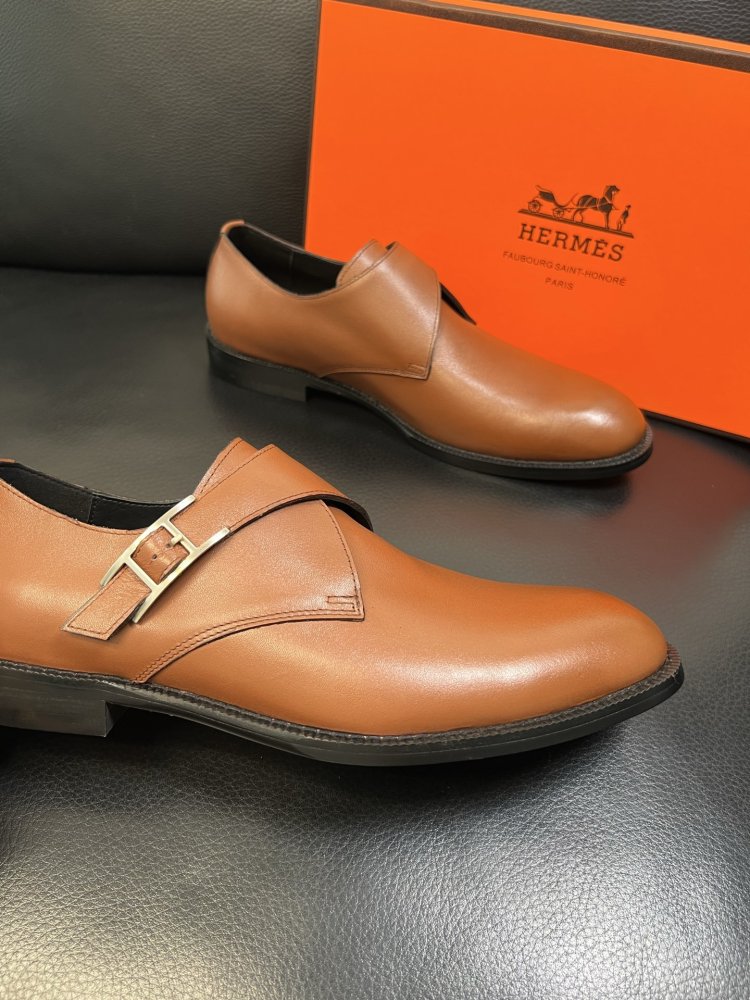 Shoes leather men's фото 6